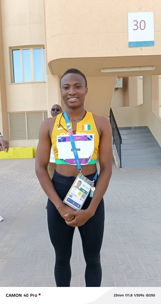 Jeux de la solidarité islamique : Djehi Chantal s'arrête aux portes de la finale du 200m