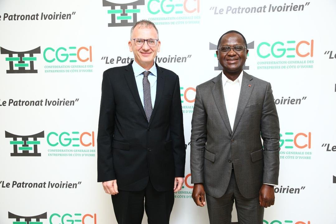 Partenariats économiques du Patronat Ivoirien : Ahmed Cissé échange avec l’ambassadeur du Royaume Uni