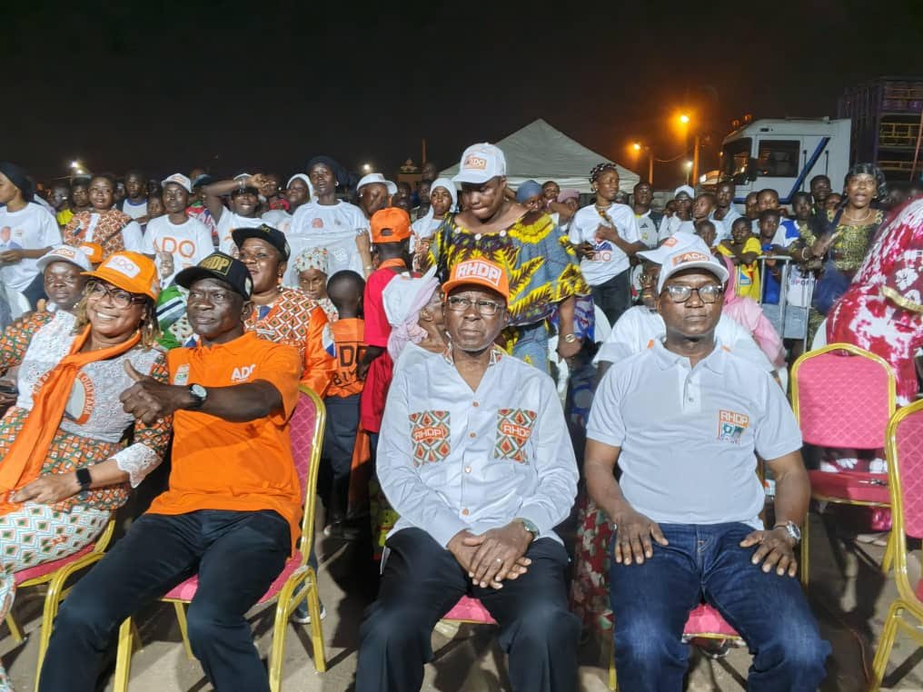 Iffou : Le RHDP célèbre la victoire du Président Alassane Ouattara par un concert géant