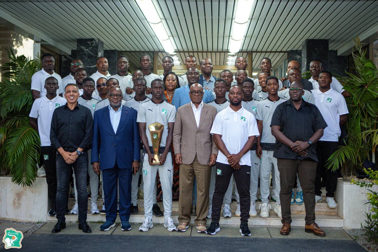 Football : Les Éléphanteaux U16, vainqueurs du « Youth To Pro Tournament » de Dubaï reçus en héros à la FIF