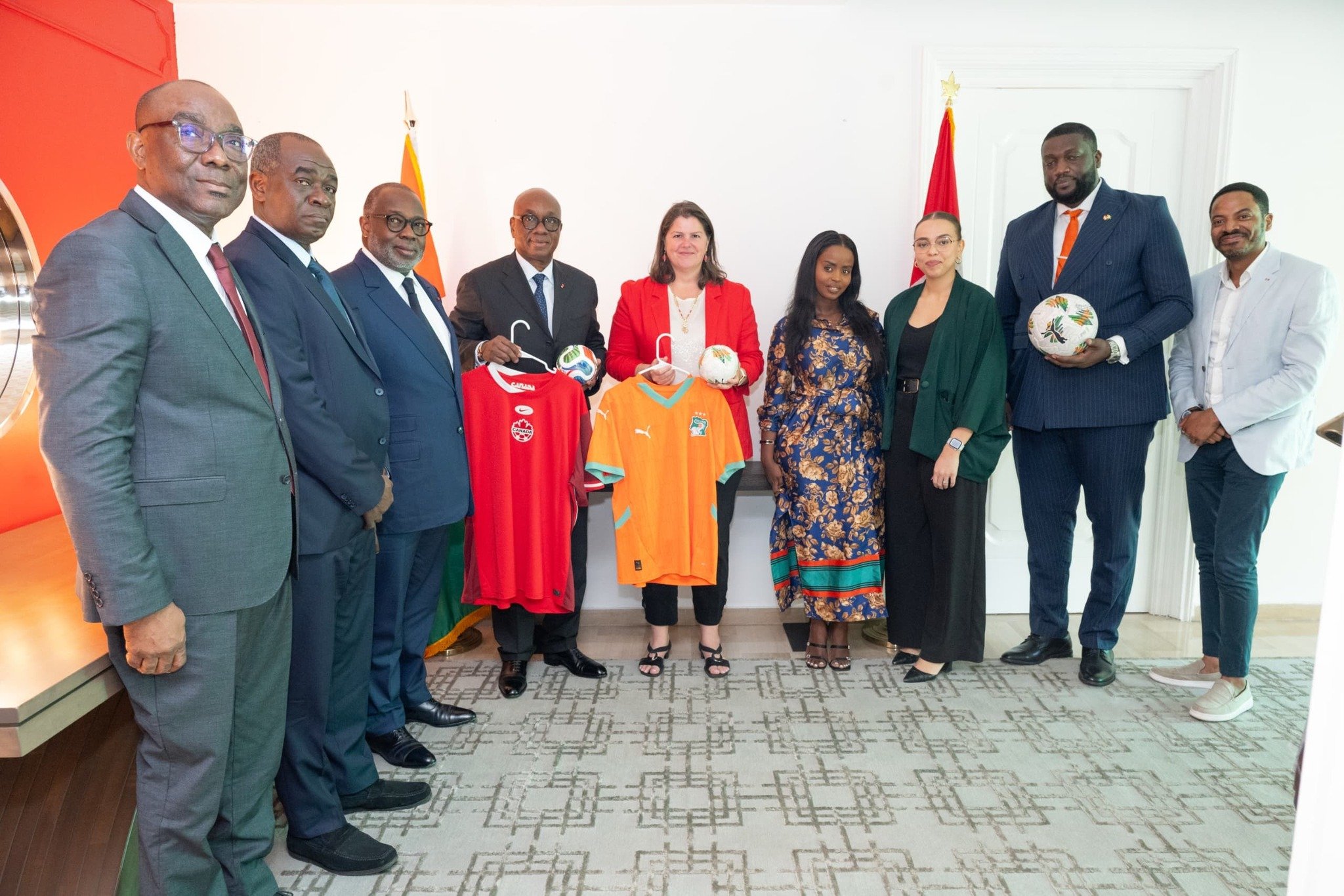 Coupe du Monde FIFA 2026 : La FIF renforce ses liens avec le Canada