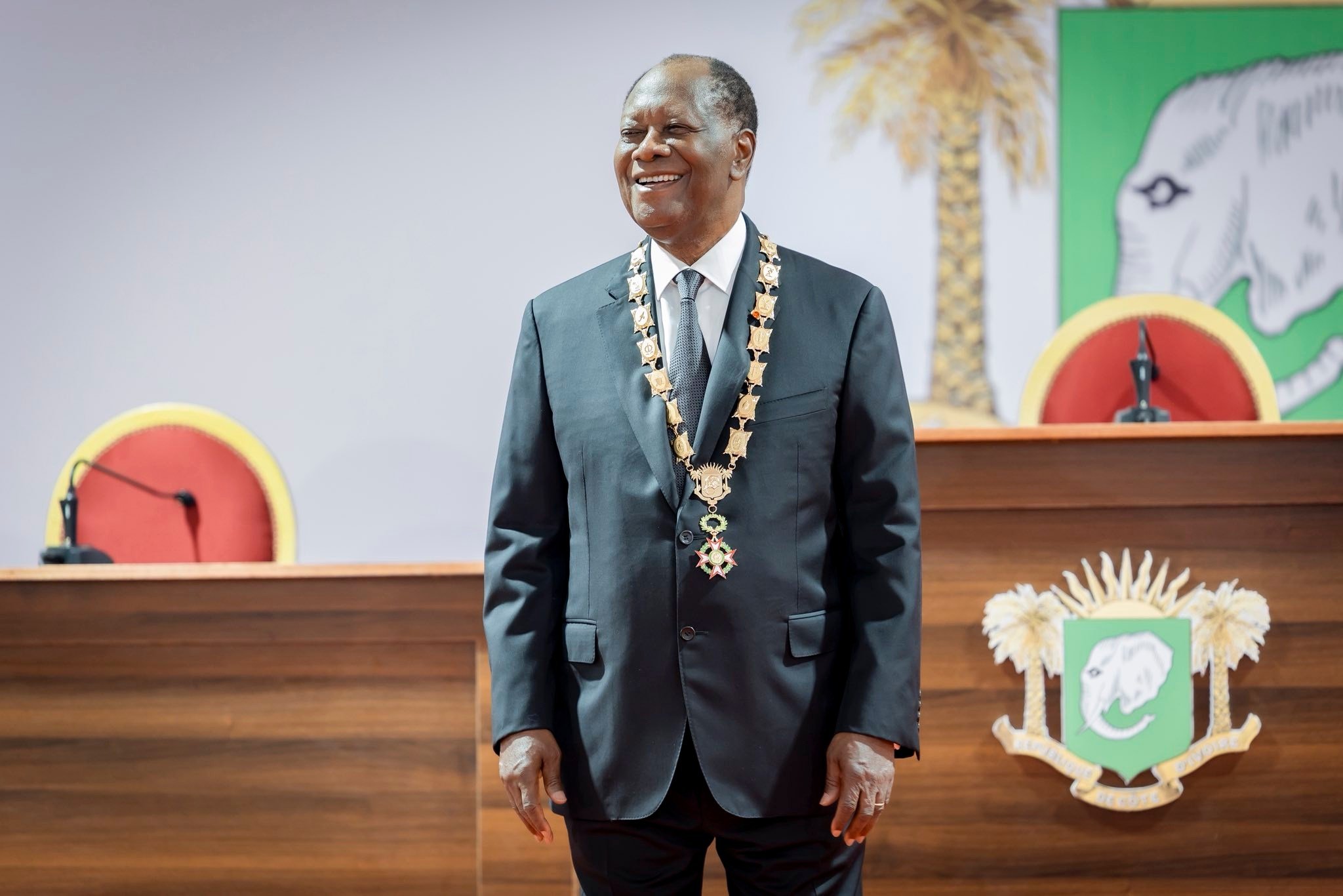 Prestation de serment du président de la République : Alassane Ouattara s’engage à bâtir une Côte d’Ivoire unie, prospère et solidaire