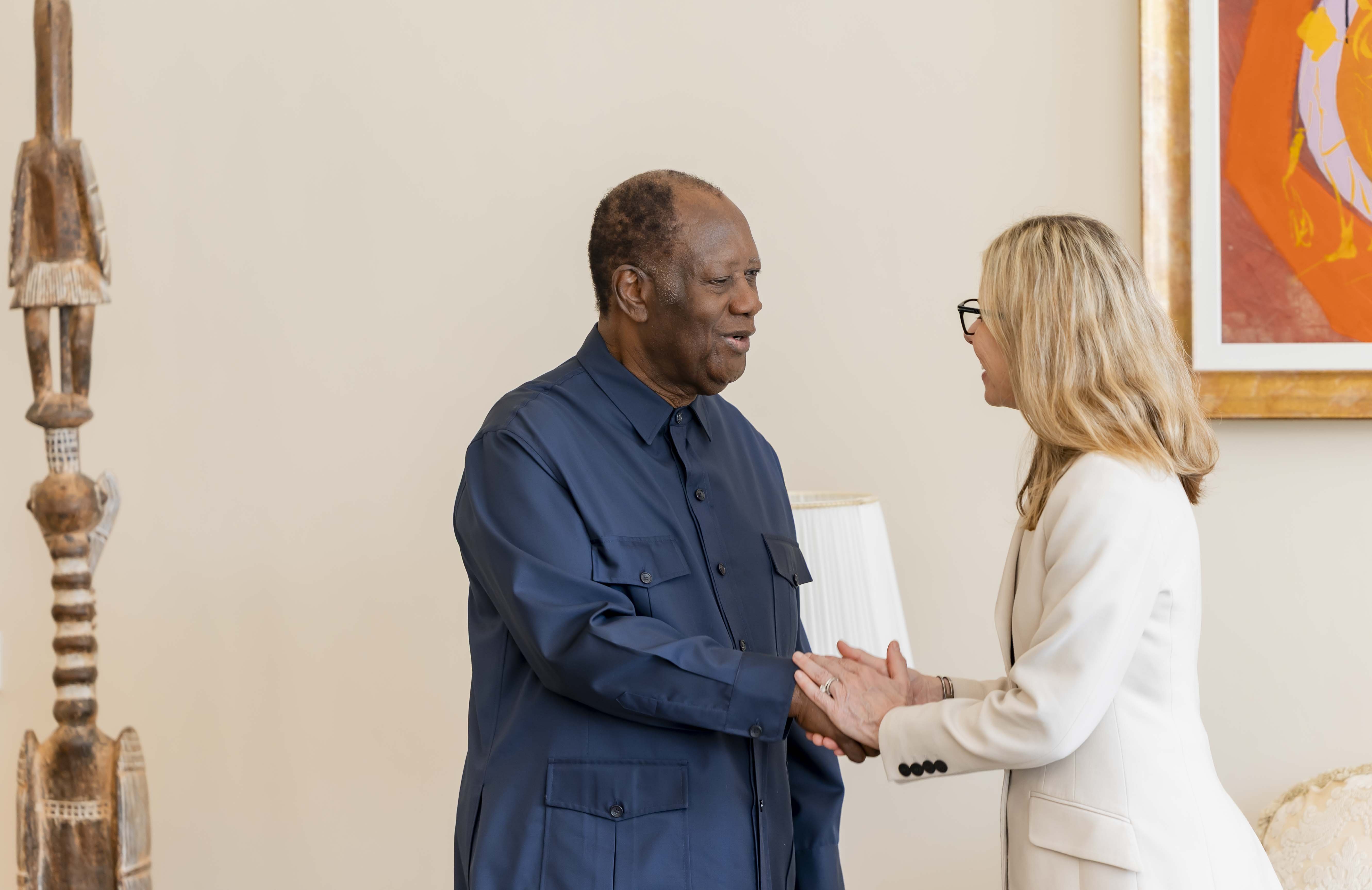 Audiences présidentielles : La Banque mondiale et l’Afrique du Sud réaffirment leur soutien au Président Ouattara