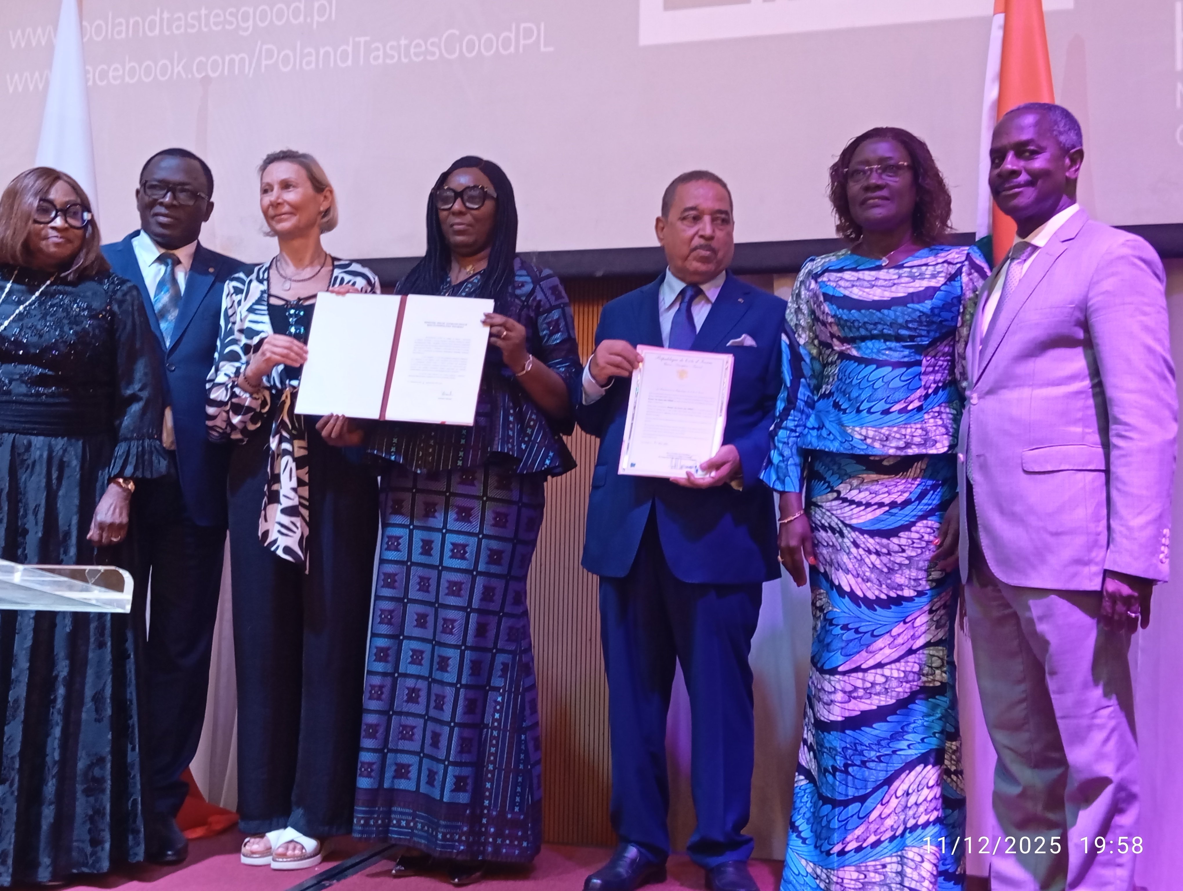 Diplomatie :  La Pologne salue la stabilité de la Côte d'Ivoire