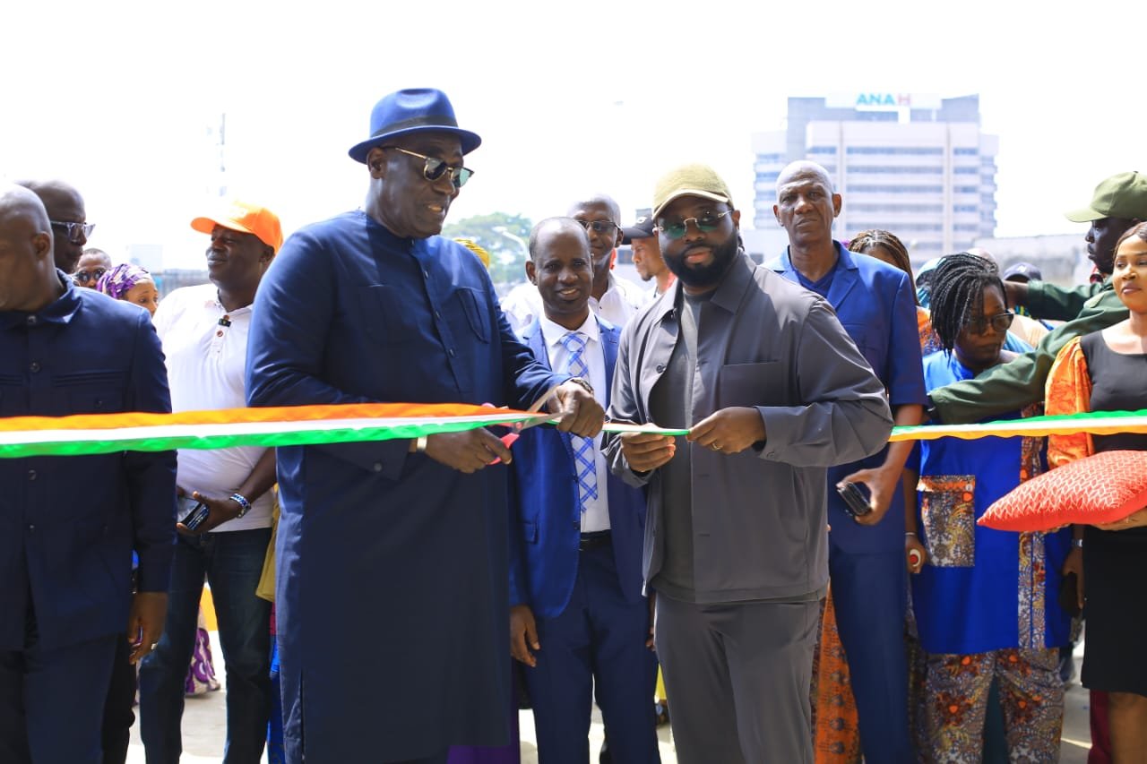 Adjamé : Le maire Soumahoro Farikou inaugure un marché de 1 500 magasins et plus de 1 000 étals