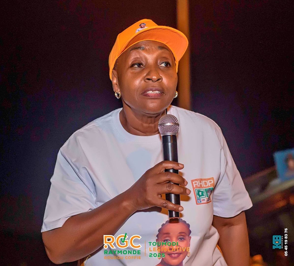 Législatives 2025 : Raymonde Goudou Coffie s’engage pour une représentation de terrain à Toumodi