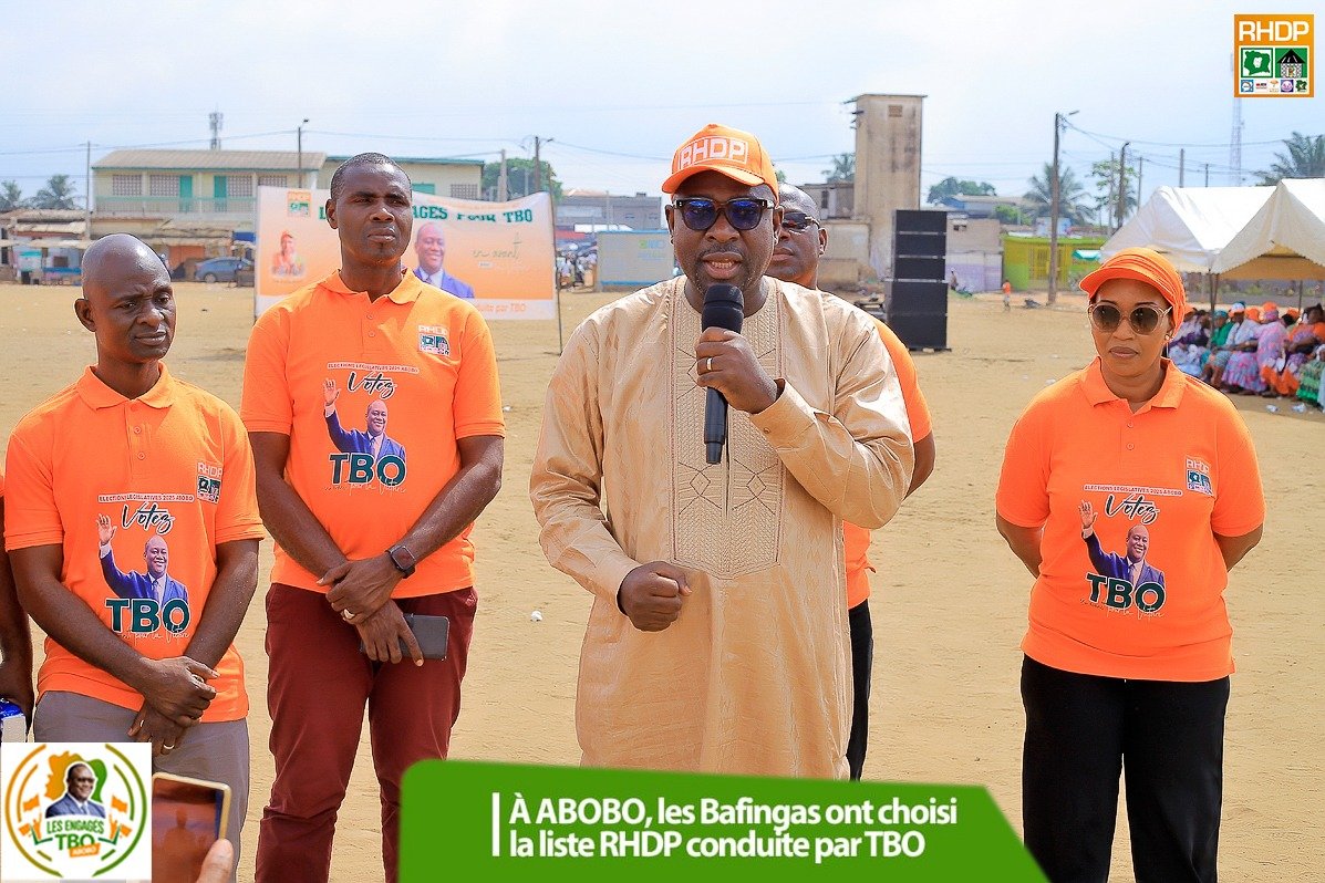 Législatives 2025 : Youssouf Fadiga et Ali Badarah Konaté lancent un mouvement de soutien à TBO à Abobo