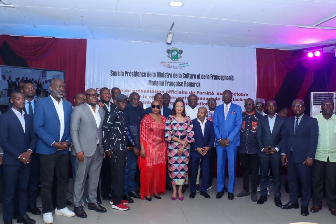 Secteur des spectacles vivants en Côte d’Ivoire : Françoise Remarck présente l’arrêté qui trace un cadre juridique clair, sécurisé et moderne