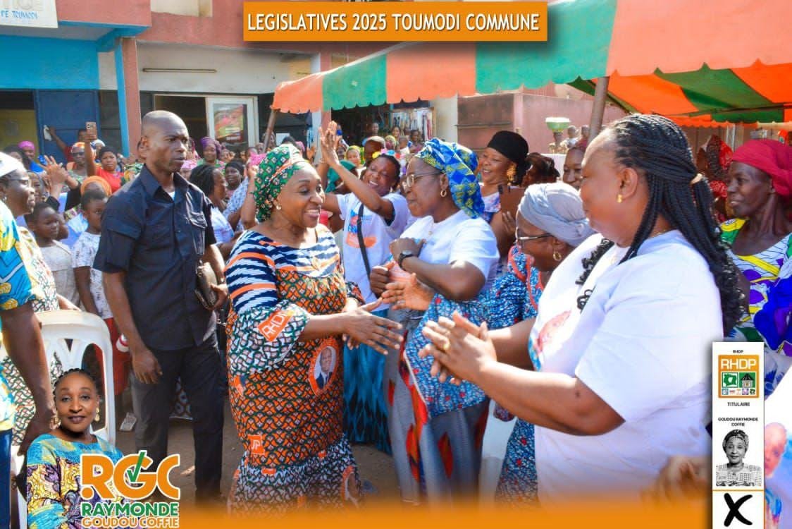 Législatives : Raymonde Goudou promet ramener le siège au Rhdp à Toumodi