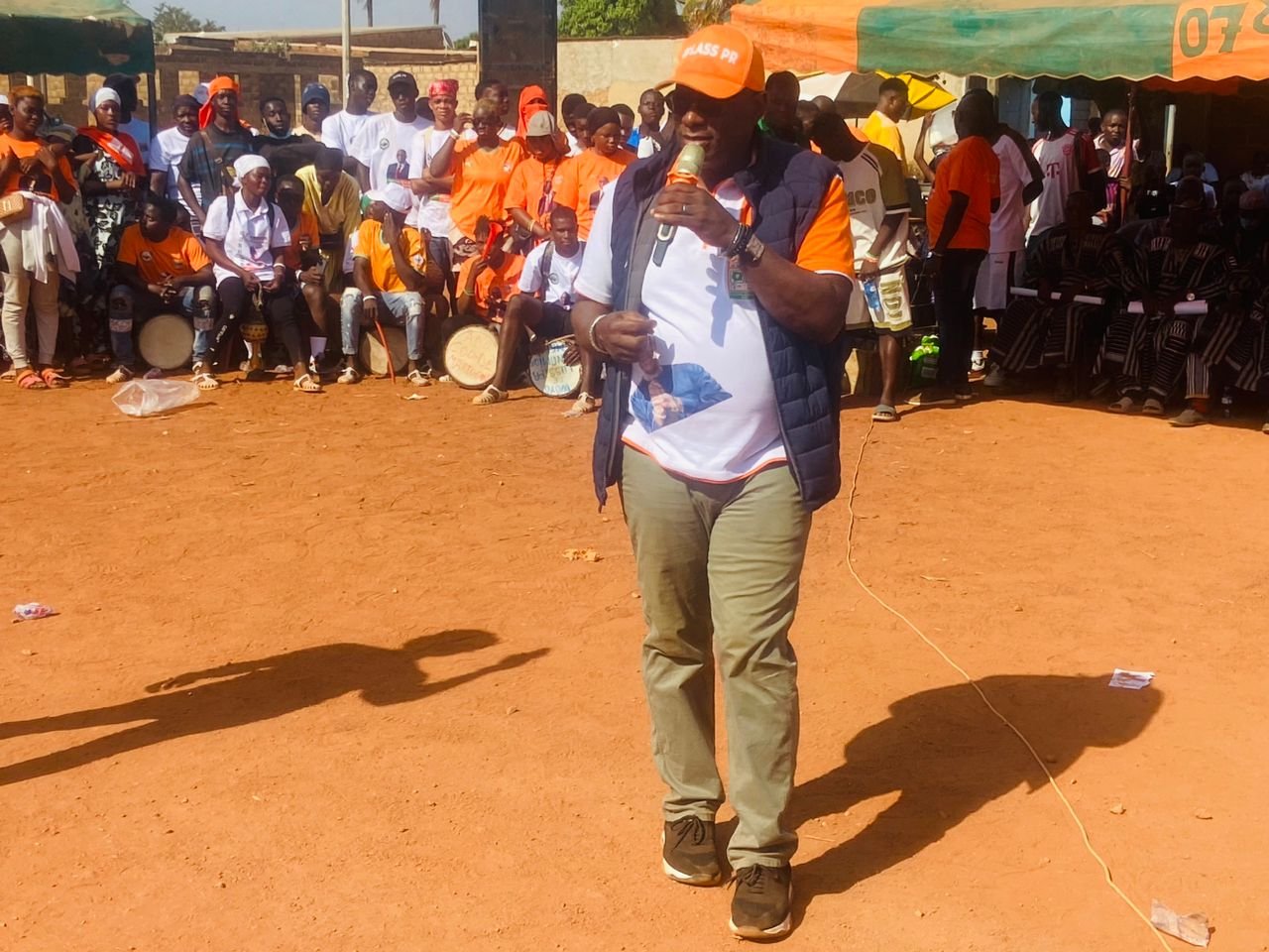 Législatives 2025 : Lass Pr mobilise la jeunesse de Korhogo autour de la liste RHDP