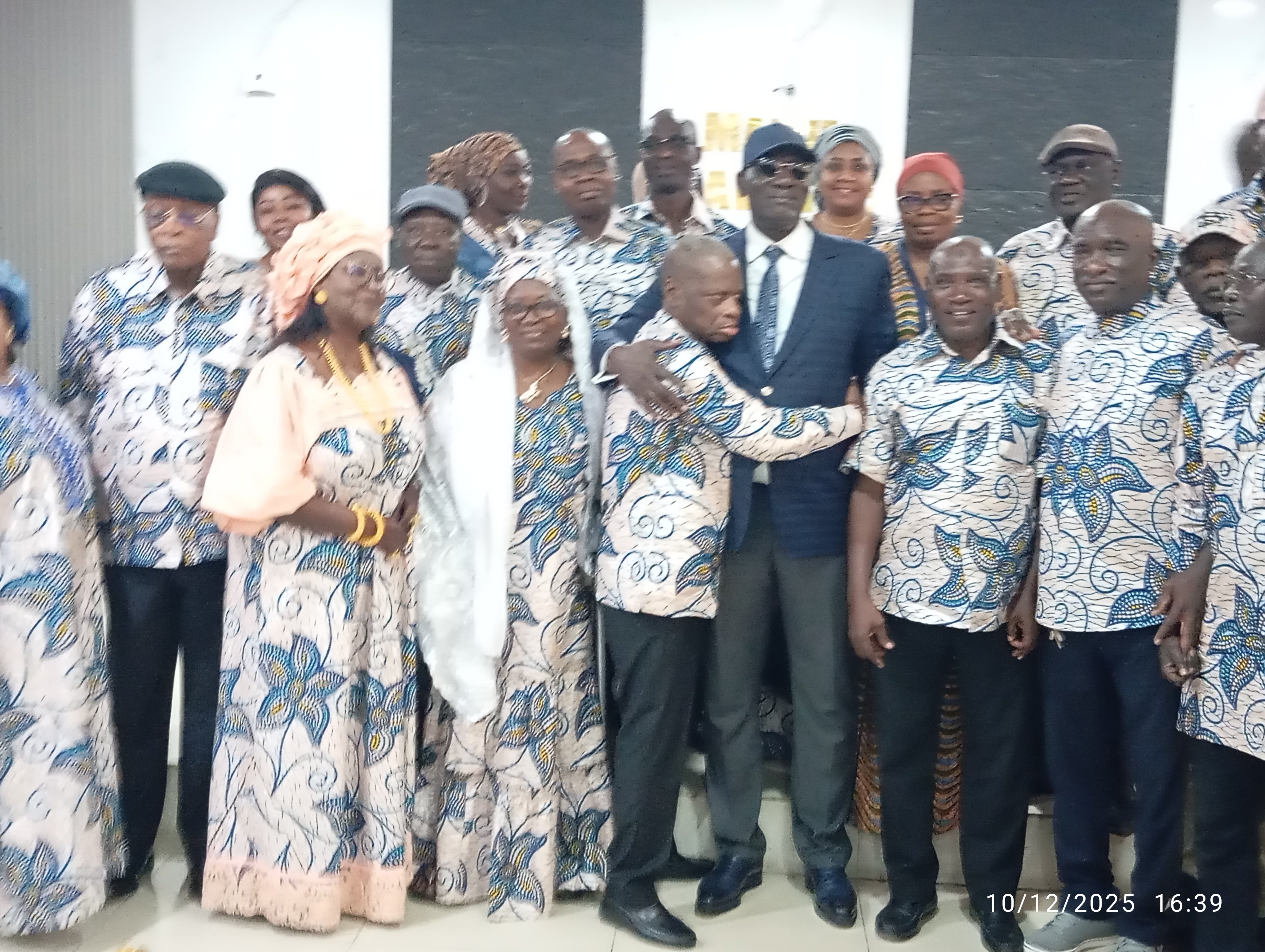 Adjamé : 17 agents municipaux appelés à faire valoir leurs droits à la retraite célébrés