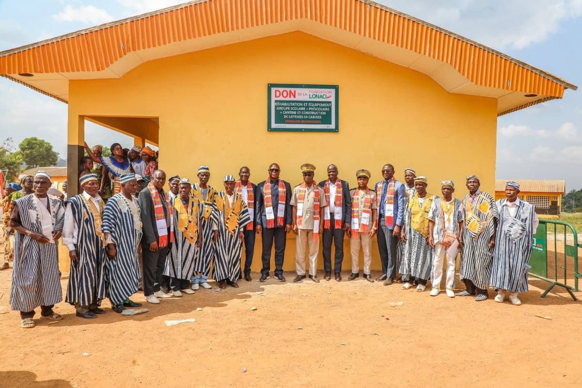 Caravane du social de la Fondation Lonaci : Des infrastructures importantes offertes aux populations de Côte d’Ivoire