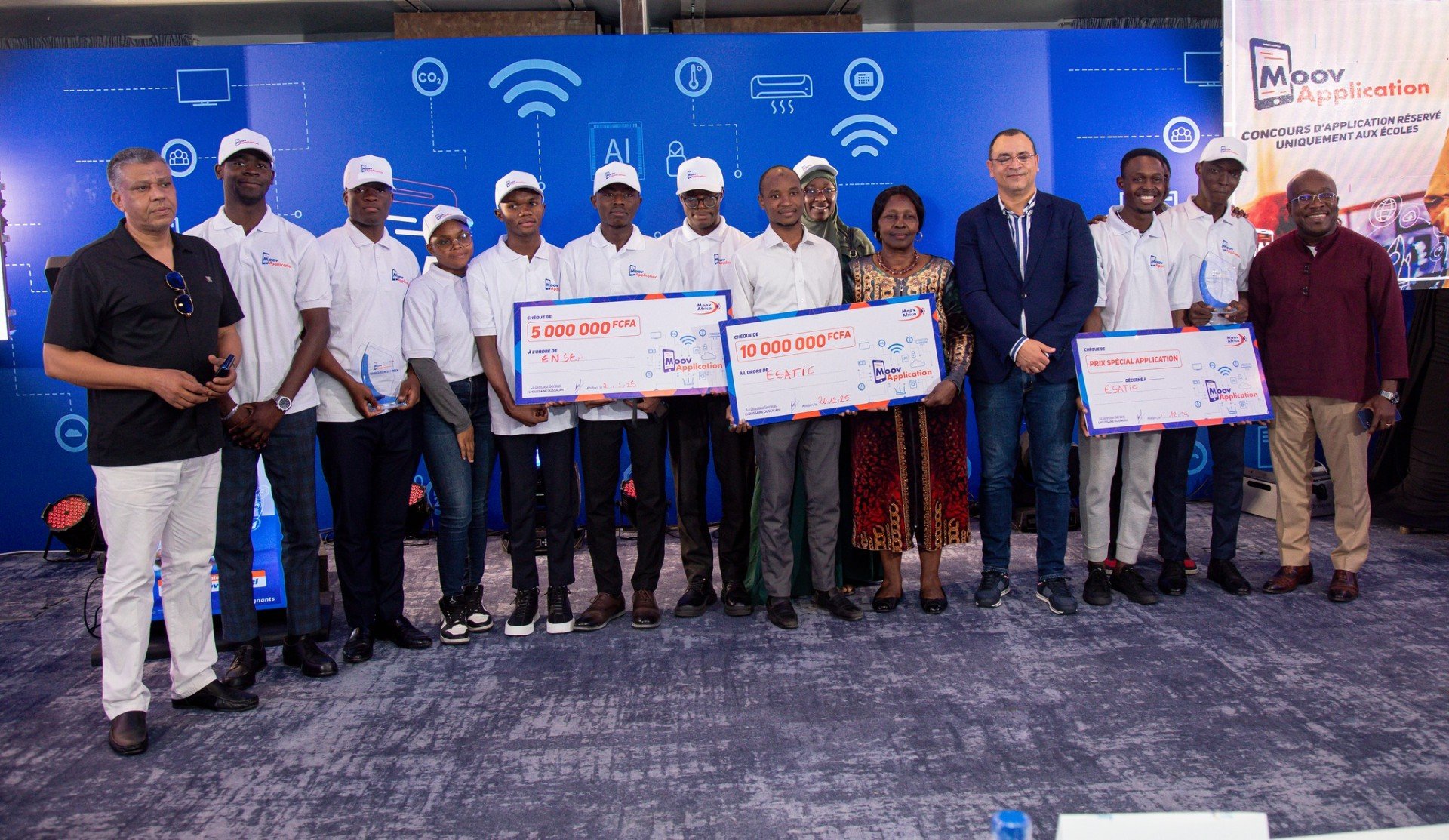 Concours du Moov Application : L’ESATIC remporte le premier prix