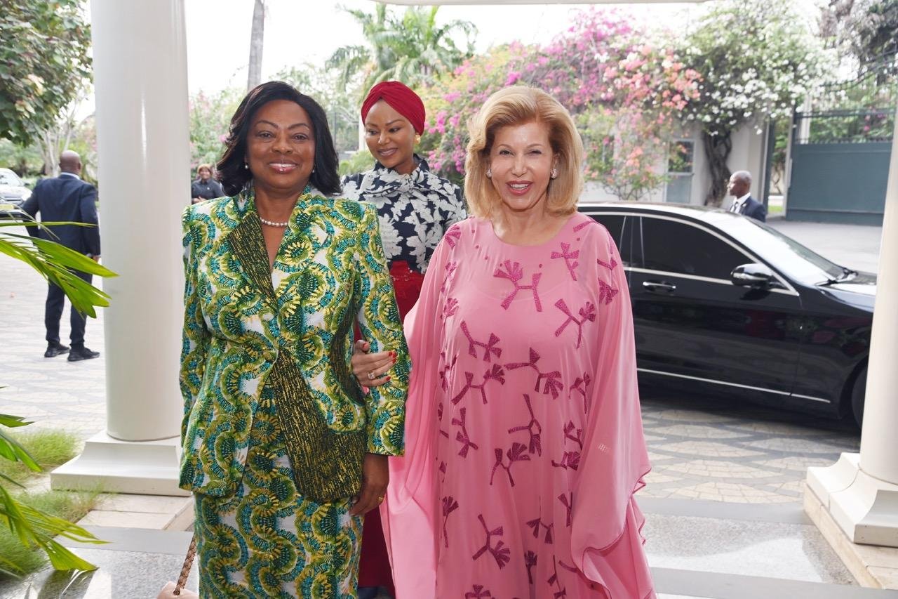 Coopération Sud-Sud : Les Premières dames d’Angola et de Côte d’Ivoire envisagent un partenariat entre leurs fondations