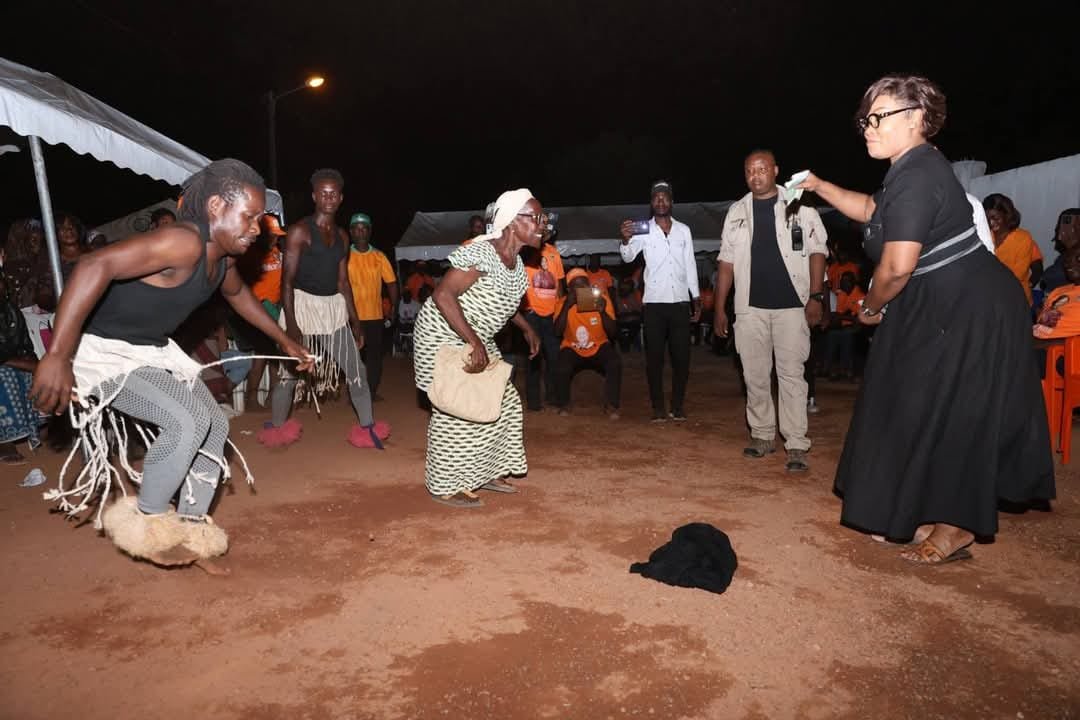 Galebré : Les populations célèbrent Myss Dogo Belmonde après sa reconduction dans le gouvernement