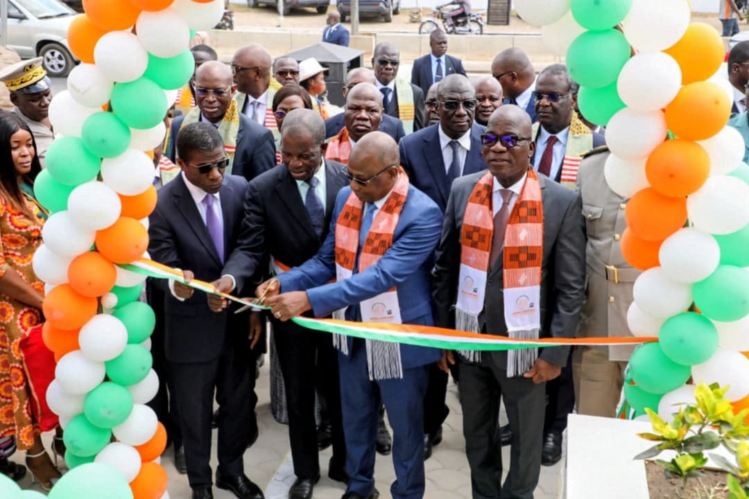 Amélioration de la qualité des services financiers : L’ACCD modernisée et agrandie de Bouaké inaugurée