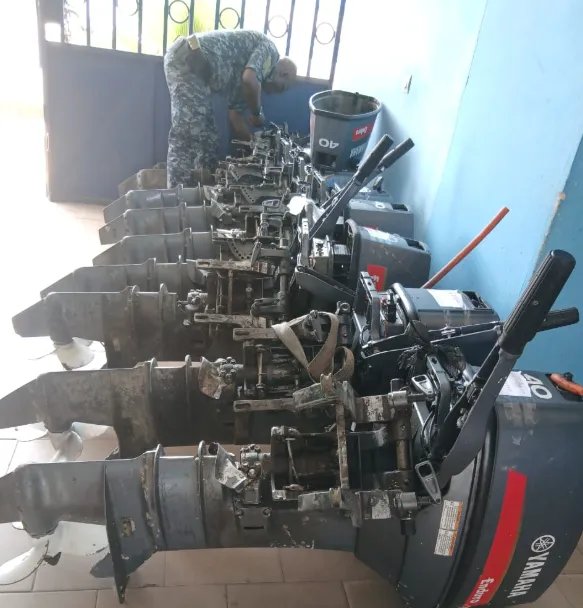 Plan lagunaire : Des moteurs de pinasses enlevés pour non-respect des mesures en vigueur 