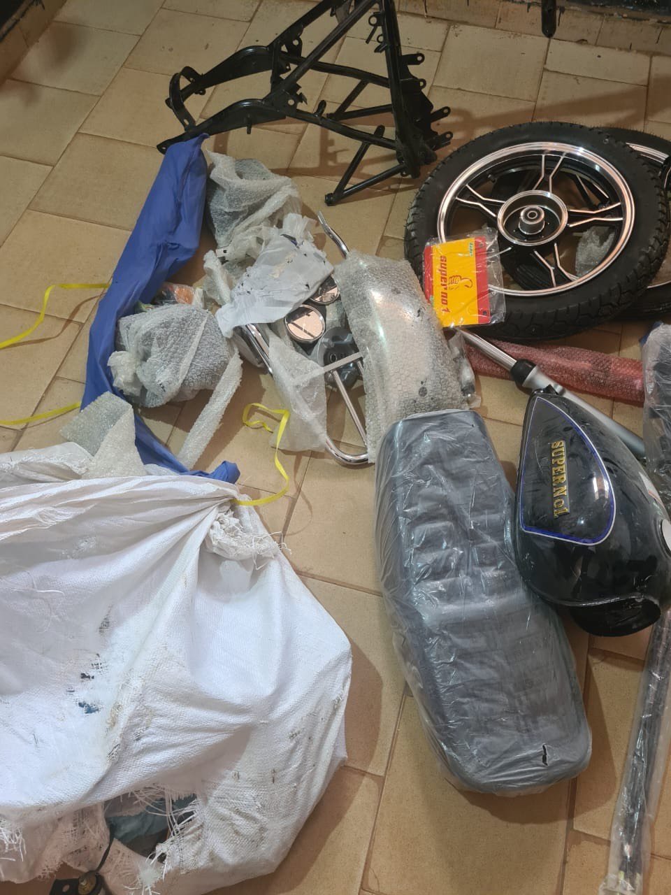 Lutte contre la contrefaçon : Le CNLC saisit 200 motos d’une valeur de 100 millions FCFA à Duékoué