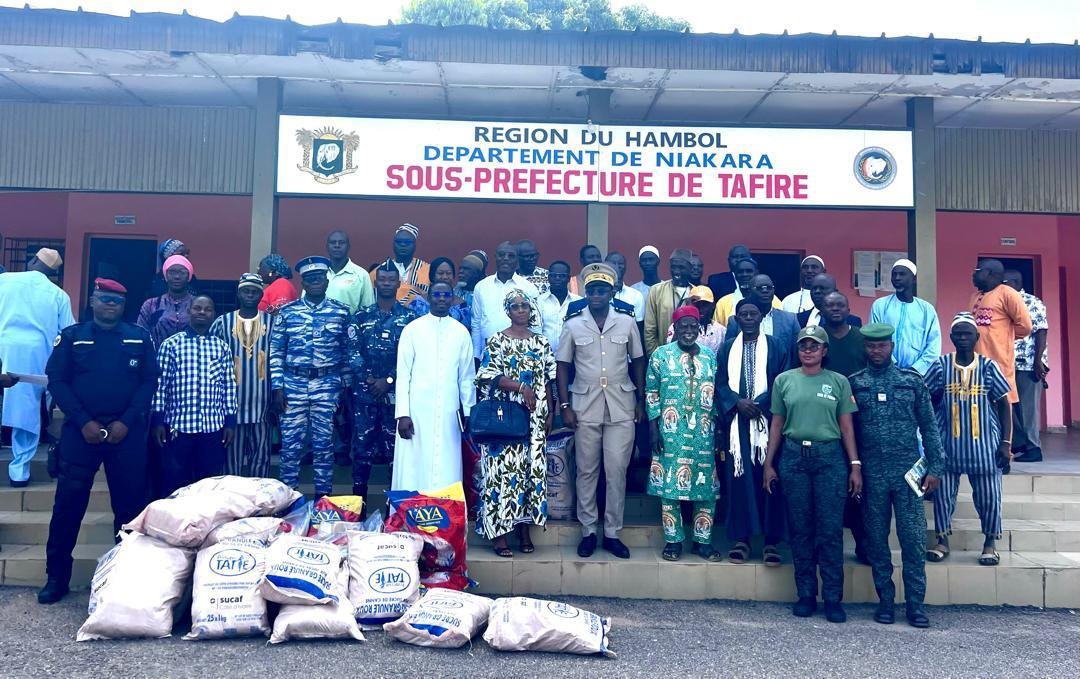 Ramadan et Carême : Le Chef de l'État apporte son soutien aux populations de Tafiré 