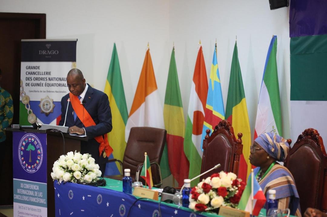 12e conférence des grandes chancelleries francophones - Ally Coulibaly : « Mon pays, la Côte d’Ivoire, a toujours été disponible pour la paix, dont elle connaît le prix »