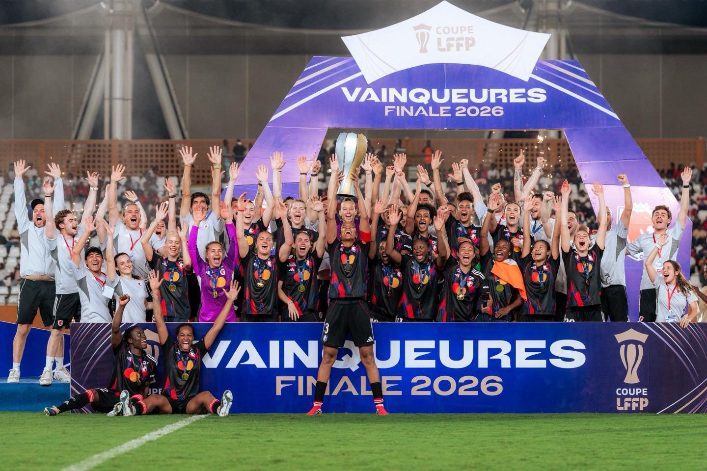 Coupe de la LFFP : L’OL Lyonnes remporte la première finale de l’histoire à Abidjan