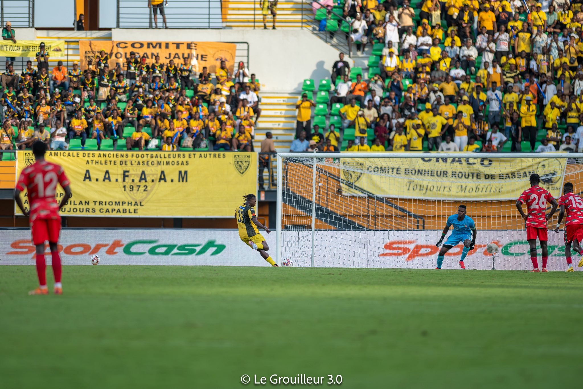 Coupe nationale : L’ASEC Mimosas surclasse l’Africa Sports et file en huitième de finale