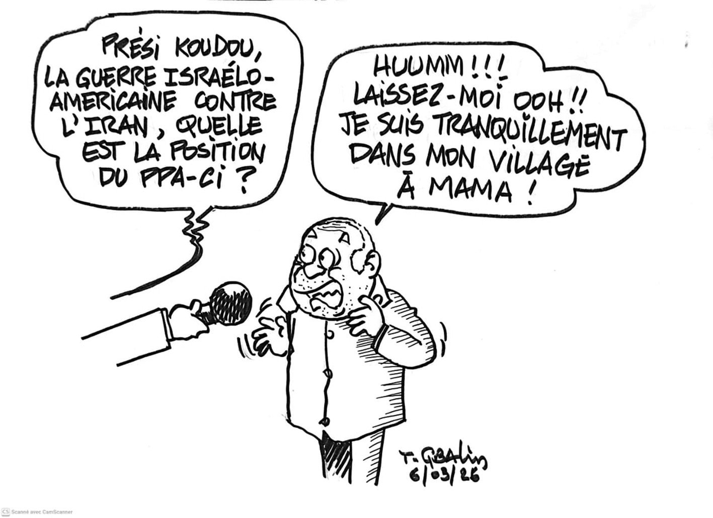 Guerre Israël-Etats-Unis - Iran : Gbagbo ne veut pas de problème !