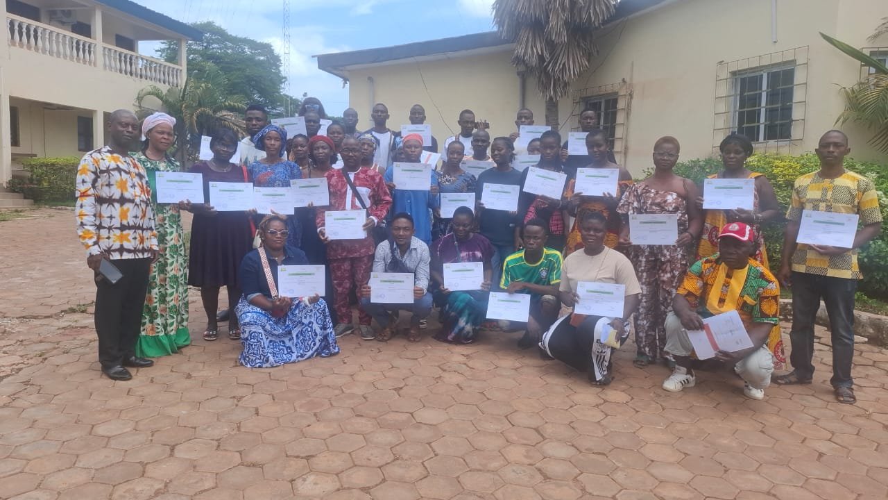 Cavally : 100 jeunes bénévoles formés pour renforcer la paix et la cohésion sociale