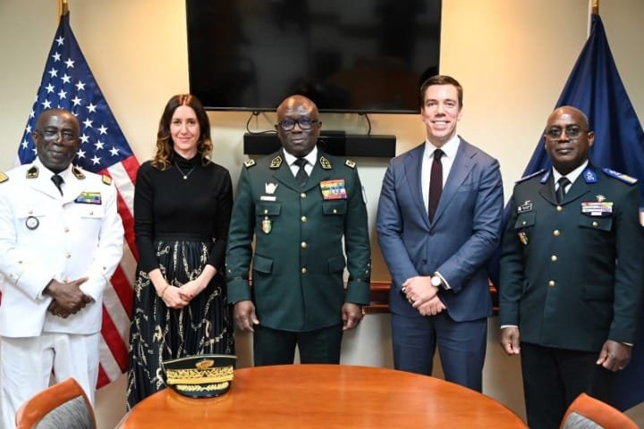 Partenariat militaire : Le général Lassina Doumbia noue d'importants contacts aux États-Unis