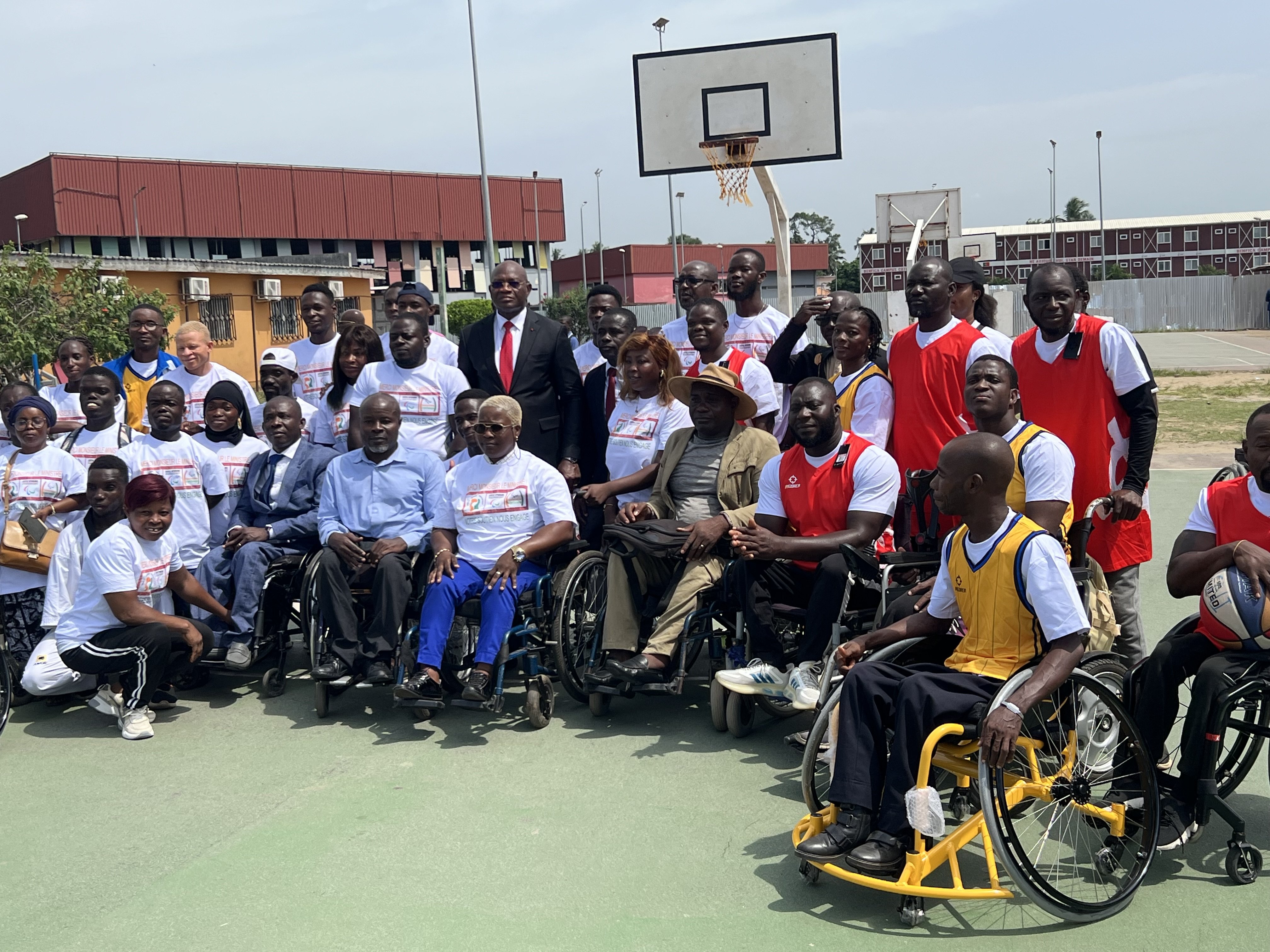 Sports paralympiques : Les athlètes saluent le soutien du ministre Adjé Silas Metch