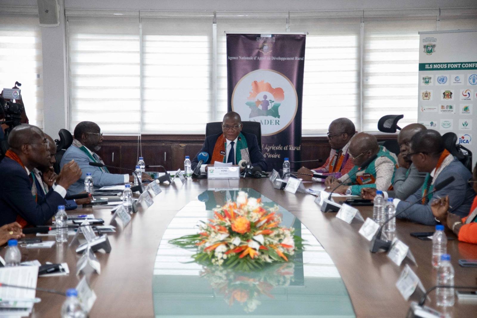 Sécurité et de souveraineté alimentaire : Bruno Koné entend s’appuyer sur l’ANADER pour relever les défis