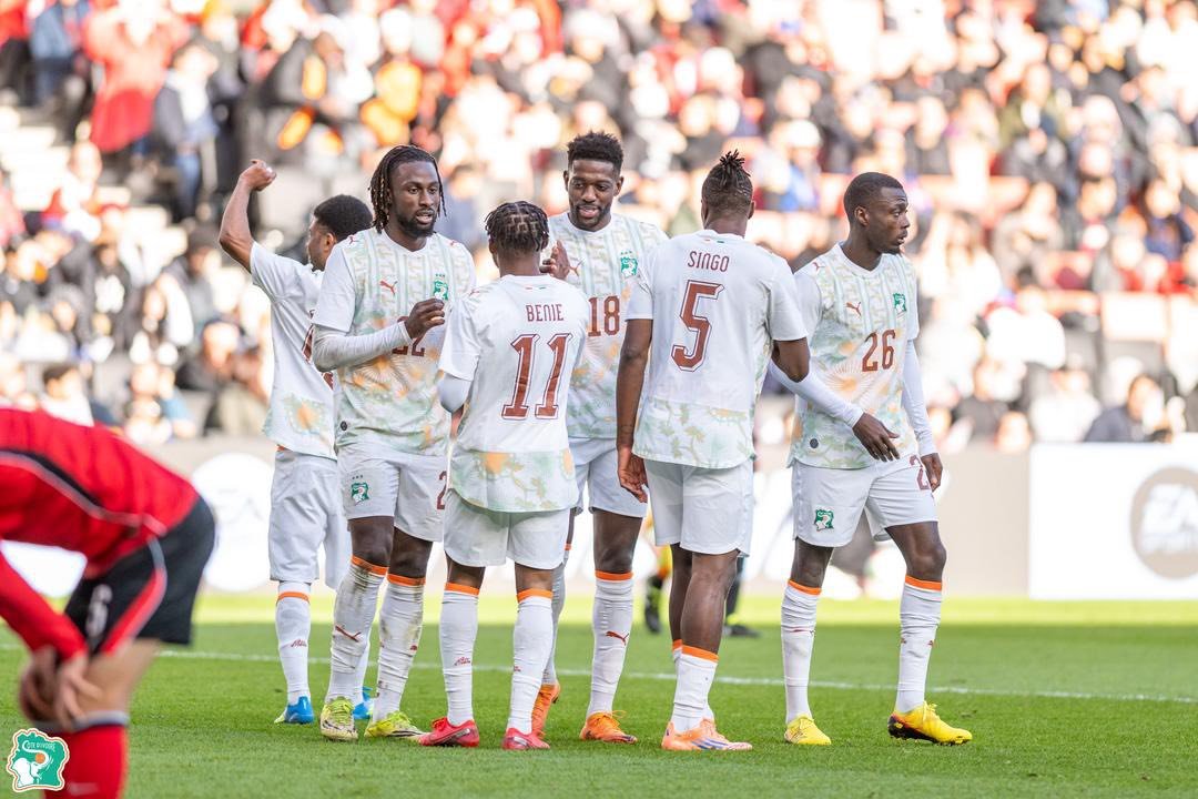 Amical - Corée du Sud-Côte d'Ivoire 0-4 : La prestation convaincante des Éléphants