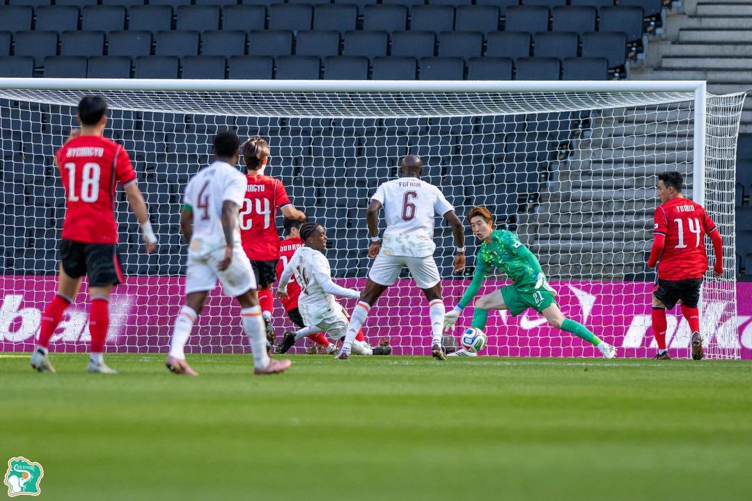 Amical - Corée du Sud-Côte d'Ivoire 0-4 : La prestation convaincante des Éléphants