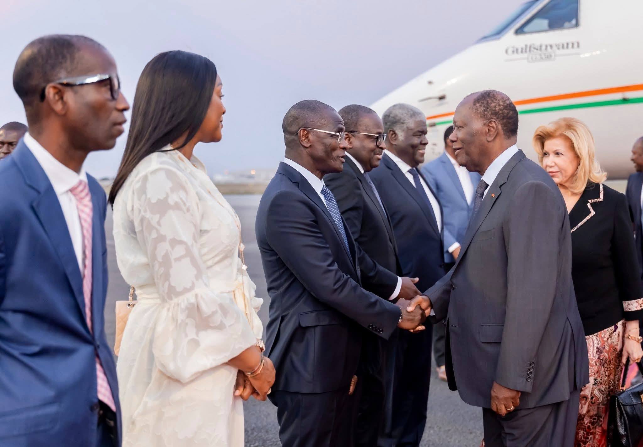 Côte d'Ivoire : Le Président de la République, Alassane Ouattara, a regagné Abidjan, ce samedi 28 mars 2026 après un séjour en France (Officiel)
