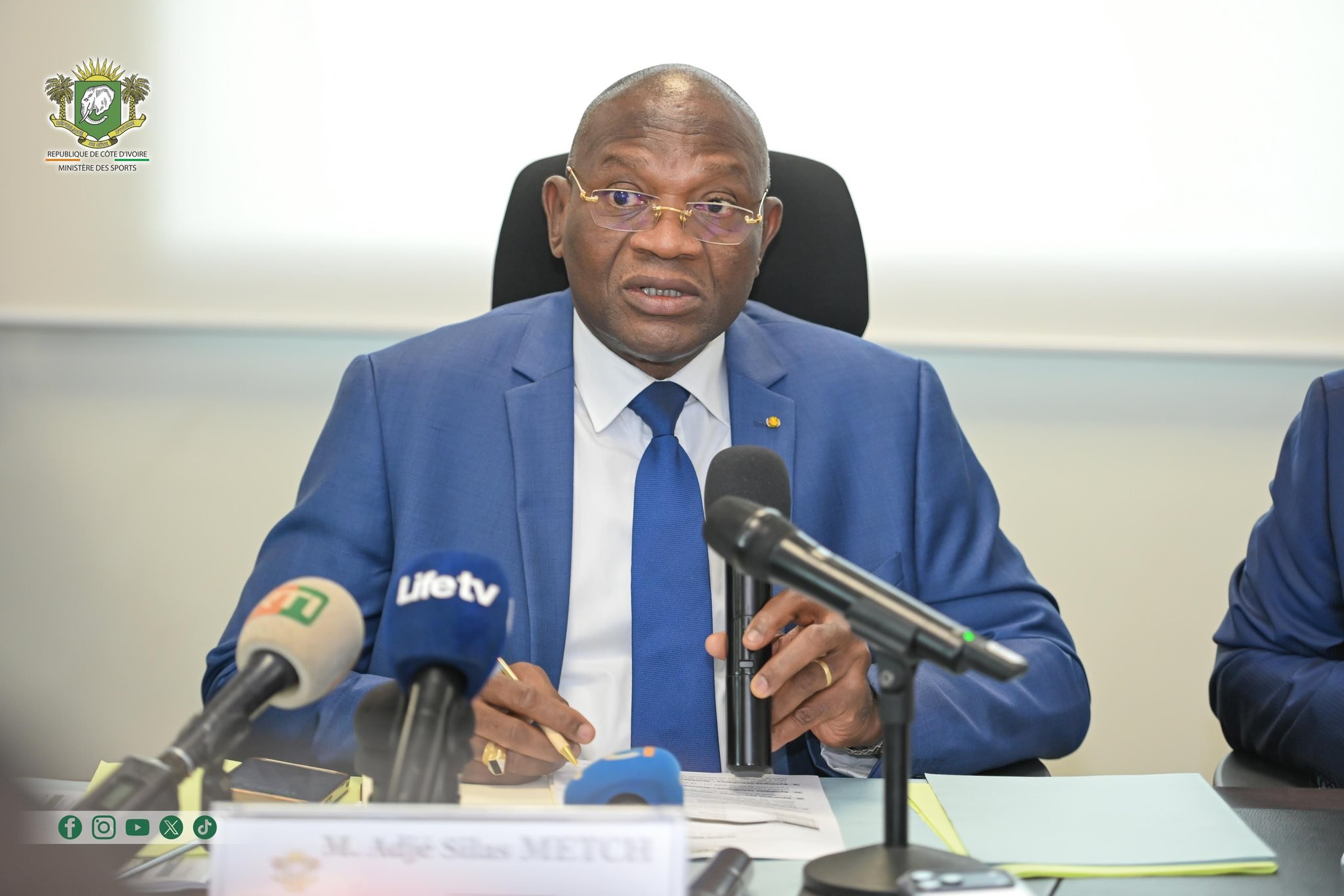 Sport et Paix : Adjé Silas Metch salue l’engagement du président de la République