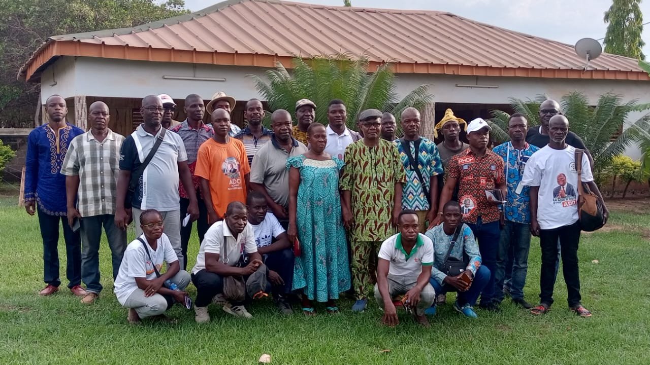 Bodokro : Jules Attingbré Kouamé remobilise la base pour les batailles futures