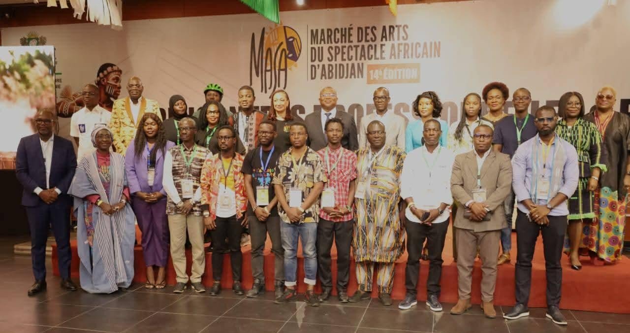 Au cœur du MASA 2026 - Critiques d’art : Amadou Coulibaly et Françoise Remarck félicitent la première cohorte