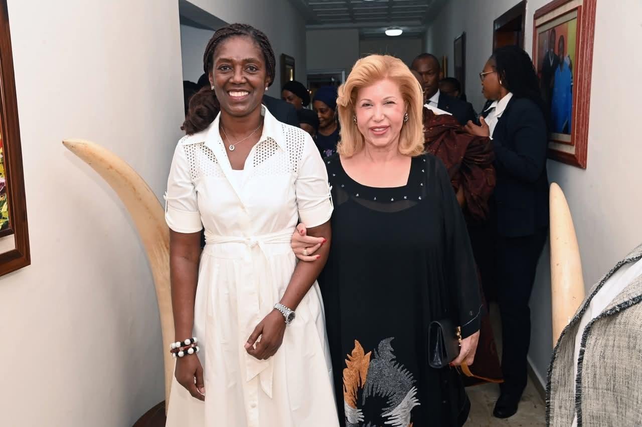 Disparition : Dominique Ouattara au chevet de la famille de Me Tano Emmanuel