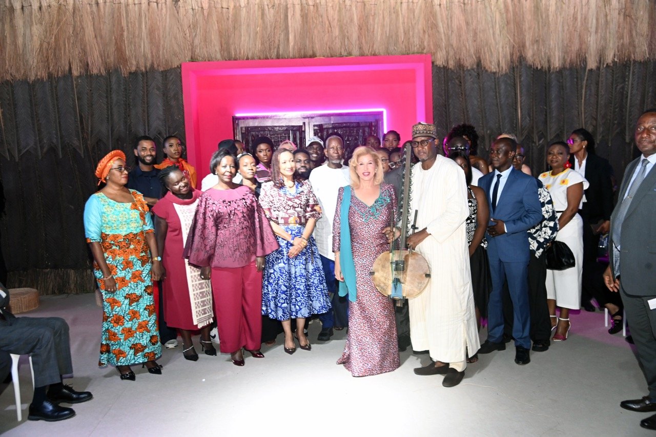 14e édition du MASA : La Première Dame, Madame Dominique Ouattara, inaugure le Village de l'Innovation culturelle