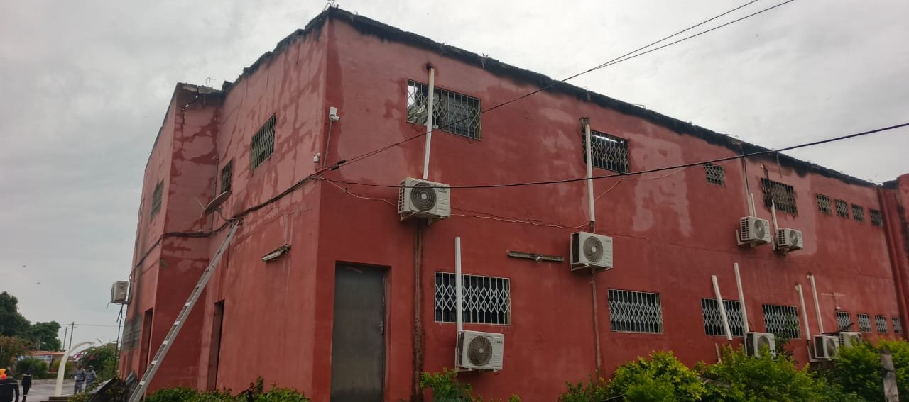 Tafiré : un incendie ravage une partie de la mairie, d’importants dégâts matériels, aucune perte humaine