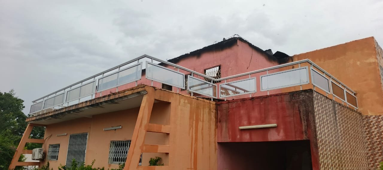 Tafiré : un incendie ravage une partie de la mairie, d’importants dégâts matériels, aucune perte humaine