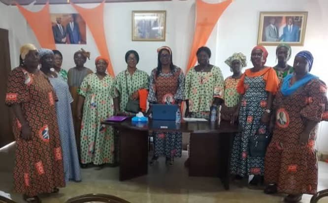 San-Pedro : La présidente régionale de l’UF-RHDP, Bleu Salomé, peaufine sa stratégie pour les joutes électorales à venir