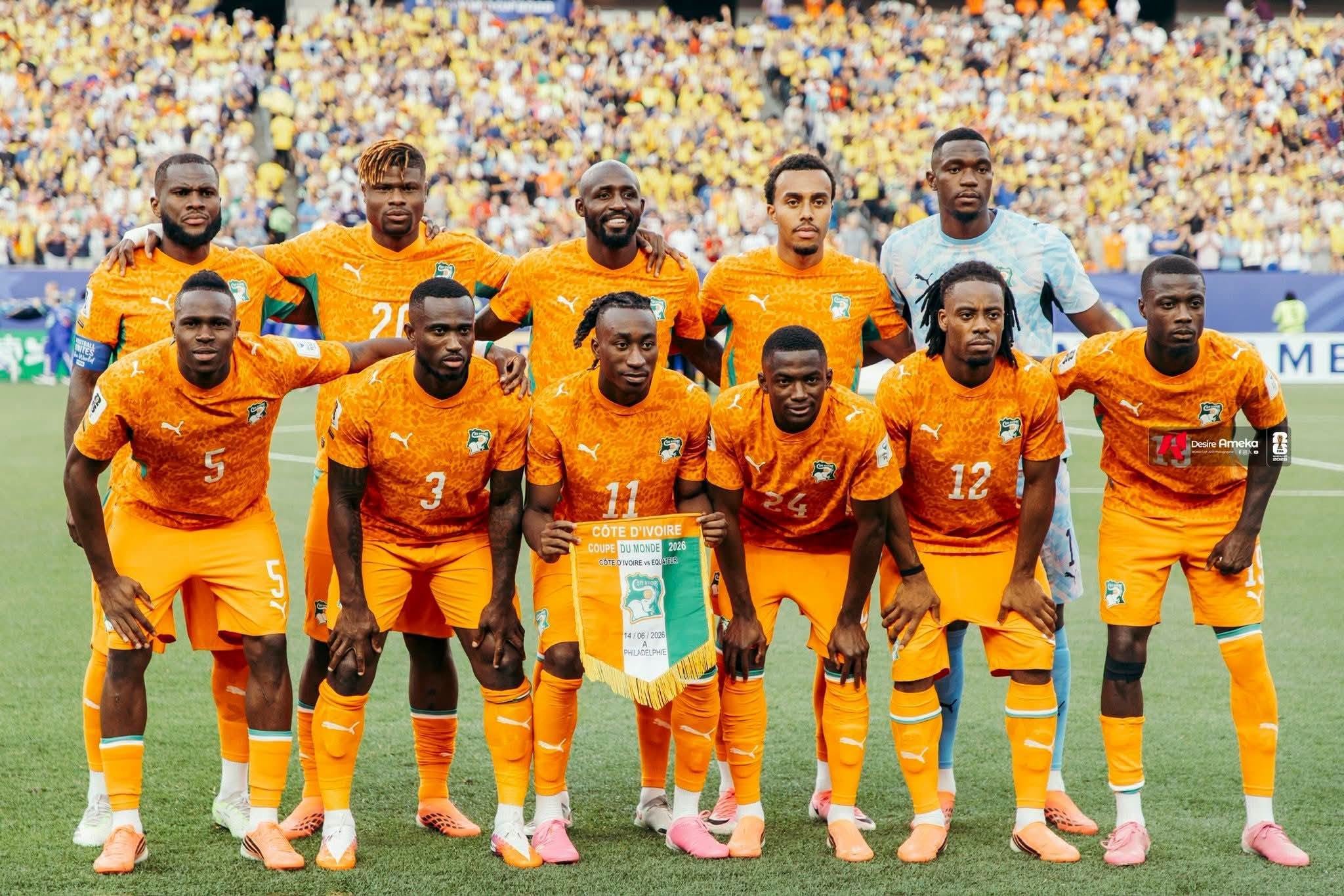 Mondial 2026 : Groupe E -2e journée : La Côte d'Ivoire aux portes de l'histoire