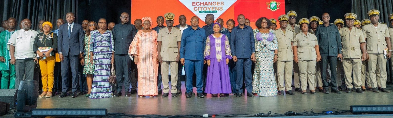 Bouaké - Echanges citoyens : Les populations instruites sur les actions gouvernementales