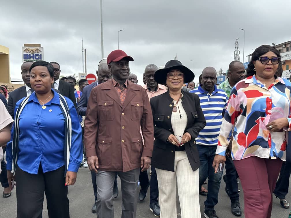 Yopougon : Adama Bictogo inspecte le parcours officiel de l'Indépendance