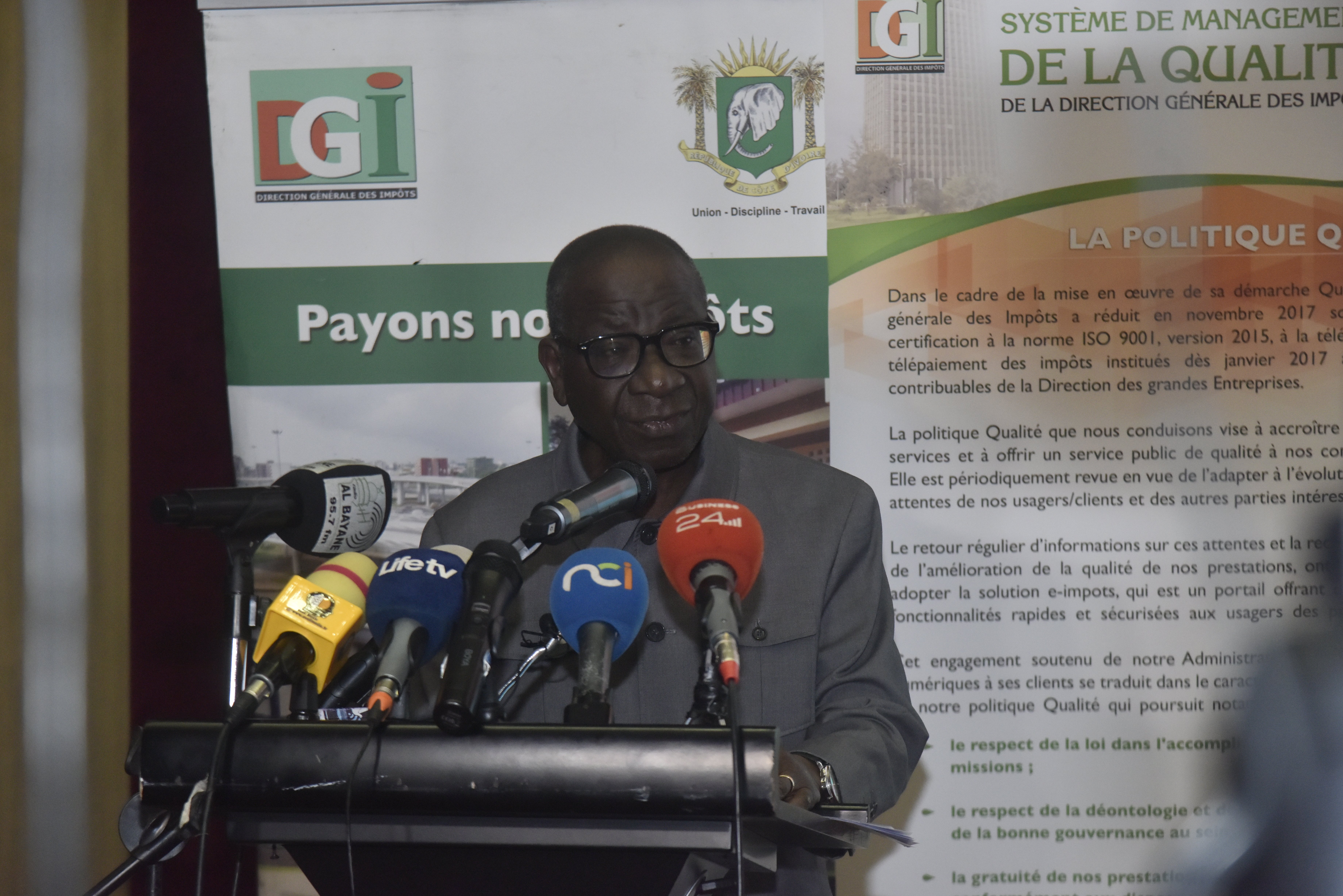 Impôts :  La DGI résorbe le déficit de 108 milliards enregistré à la fin du premier trimestre