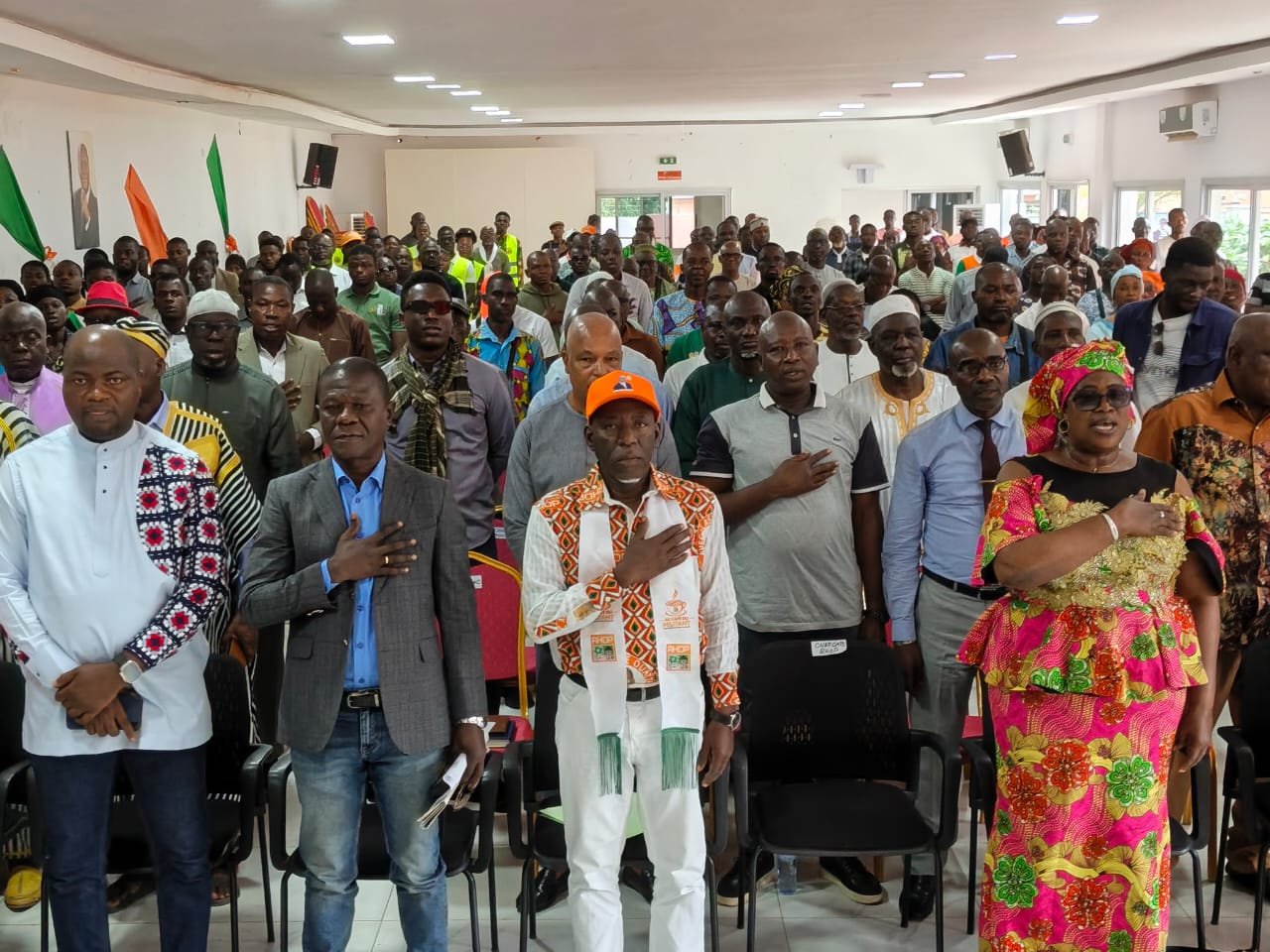 RHDP Bouaké :  Les militants instruits sur l'impact du PND dans la région de Gbêkê