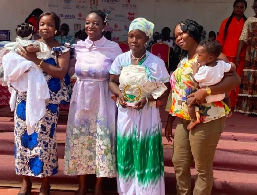 Journée Internationale du Bébé et de l'Enfantement : Plus de 500 mères soutenues à Man