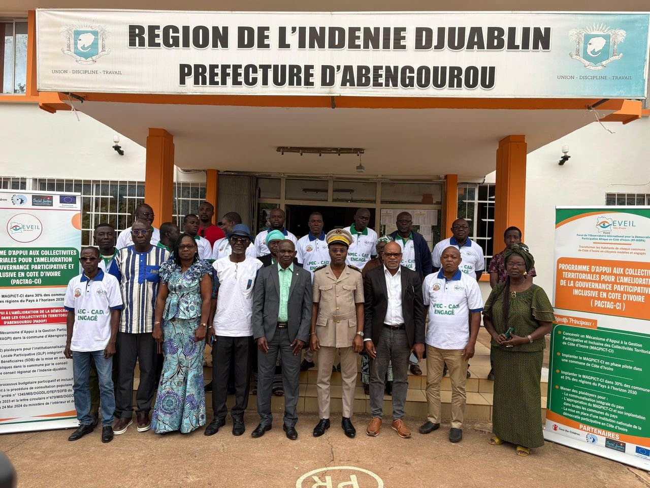 Indenié-Djuablin : Un atelier de plaidoyer pour l'amélioration de la gouvernance participative et inclusive initié à Abengourou