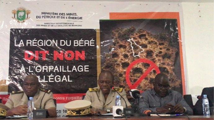 Béré : Une campagne contre l’orpaillage illégal lancée